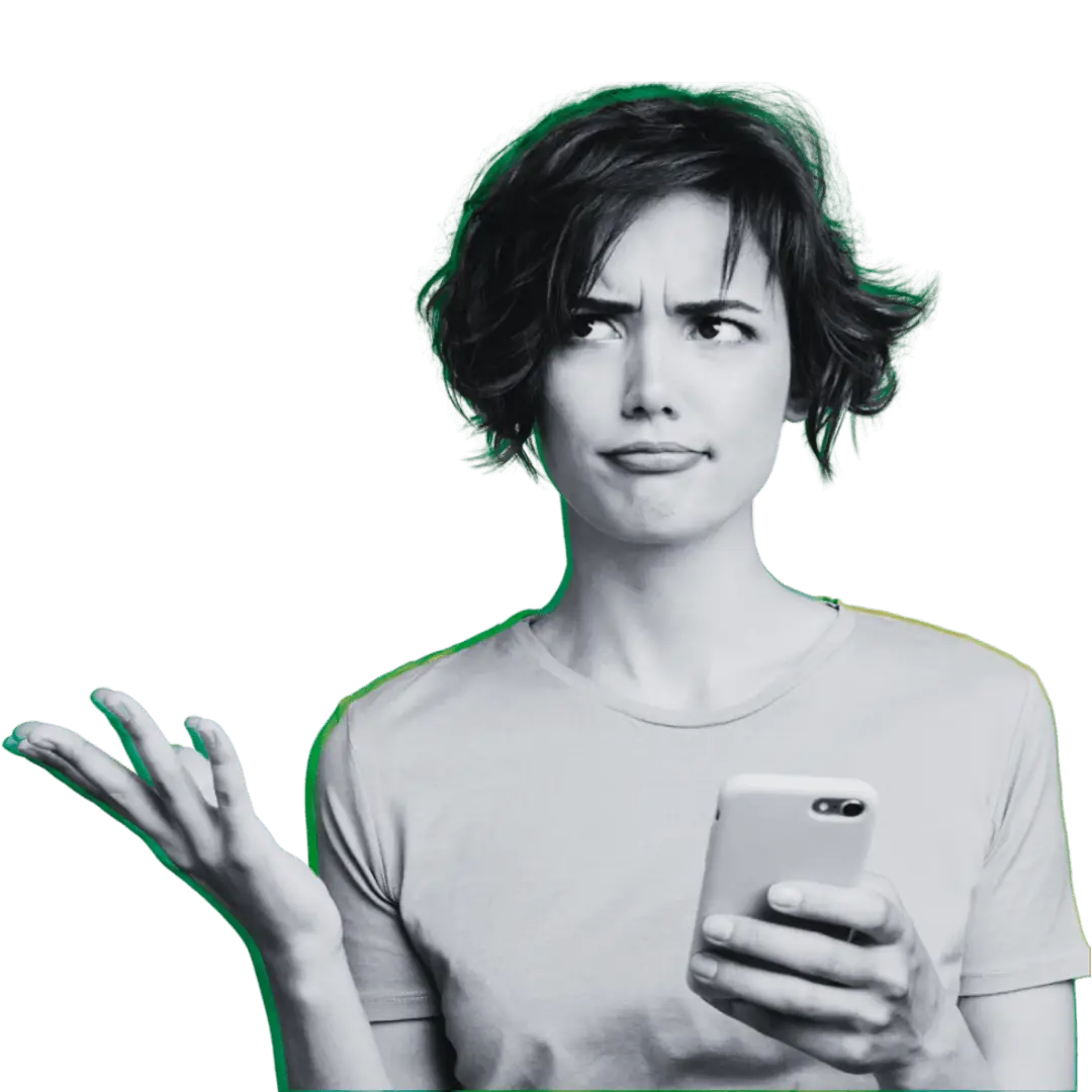 Woman wondering about terms and conditions of boiler servicing